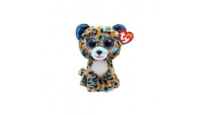 TY Beanie Boos Plüschtier Leopard Kobalt 15 cm