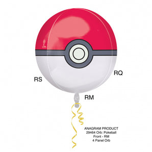 Pokémon - Folienballon Pokéball