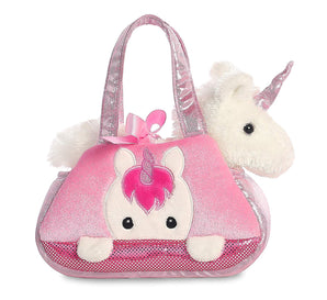 Fancy Peek-a-Boo Einhorn in einer Tragetasche ca. 21 cm - Plüschfigur