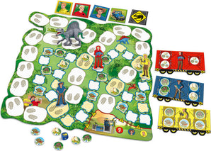 Schleich, Dinosaurs, Die rasante Dino-Rallye - Kinderspiel