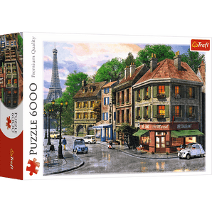 Straße in Paris - Puzzle 6500 1 - 6000 Teile