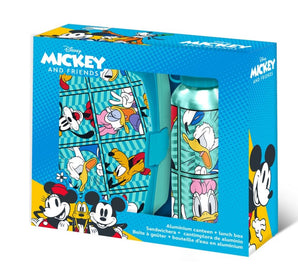 Disney Mickey and Friends - Lunchset: Brotdose & Trinkflasche