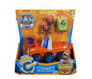 Spin Master 31402 - Paw Patrol Dino Rescue Zumas Basis Fahrzeug mit Rückzieh-Mechanismus