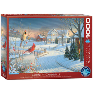 Landkardinäle von Sam Timm 1000 Teile Puzzle