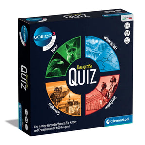 Clementoni 59301 - Galileo - Das große Quiz - Galileo Games