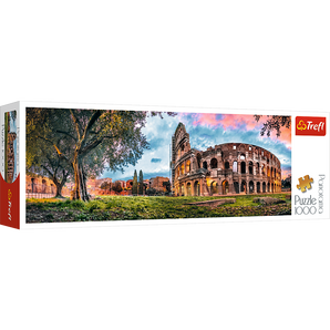 Kolosseum im Morgengrauen - Panorama Puzzle 1000 Teile
