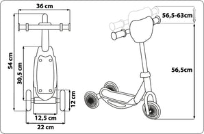 Frozen  3-Rad-Baby-Scooter