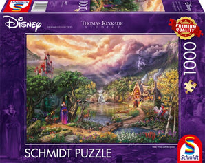 Snow White and the Queen (Schneewittchen und die Königin) - Puzzle 1000 Teile - Thomas Kinkade Collection