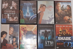 DVDs gebraucht aus Sammlungsauflösung gemischt von FSK 0 bis FSK 16