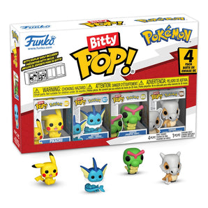 Funko 81132 - Bitty POP - Pokémon - Serie 1 - 4er Pack