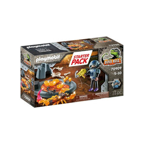 PLAYMOBIL Dino Rise – Feuerskorpion & Ian | Action-Set mit Zubehör