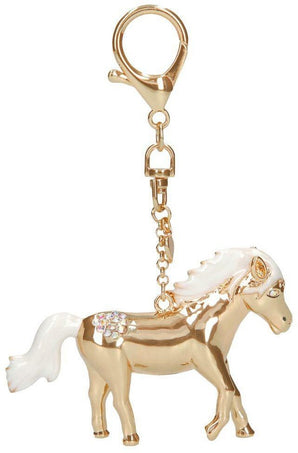 Depesche Horses Dreams Schlüsselanhänger Pferd – Gold