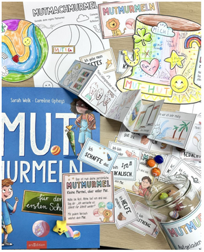 Mutbuch / Leporello - auch passend zum Buch "Mutmurmeln" / Mutmacher