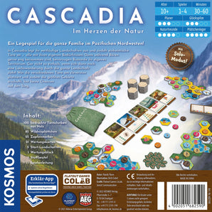 Cascadia Spiel des Jahres 2022 - KOSMOS Brettspiel Familienspiel