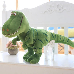 Dinosaurier T-Rex Kuscheltier - 40cm grünes Plüschtier