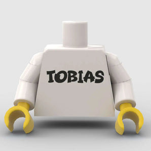LEGO® Torso bedruckt – Mit deinem Namen oder Text