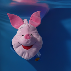 Disney Kissen Schwein Plüsch mit Tasche für Pyjama 35cm