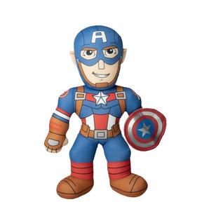 Captain America Marvel Avengers Kuscheltier - 38 cm Plüschtier mit Sound Stofftier