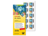 Markenset Zackenbarsch, Briefmarke zu 0,20 €, 10er - Set - Radio Buxtehude