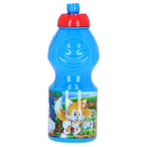 Sonic the Hedgehog Plastik Flasche 400 ml blau