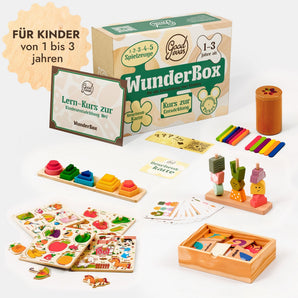 WunderBox 1-3 Jahre - Entwicklungsboxen für die Kleinsten